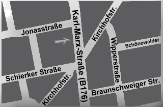 Karte von Neukölln
